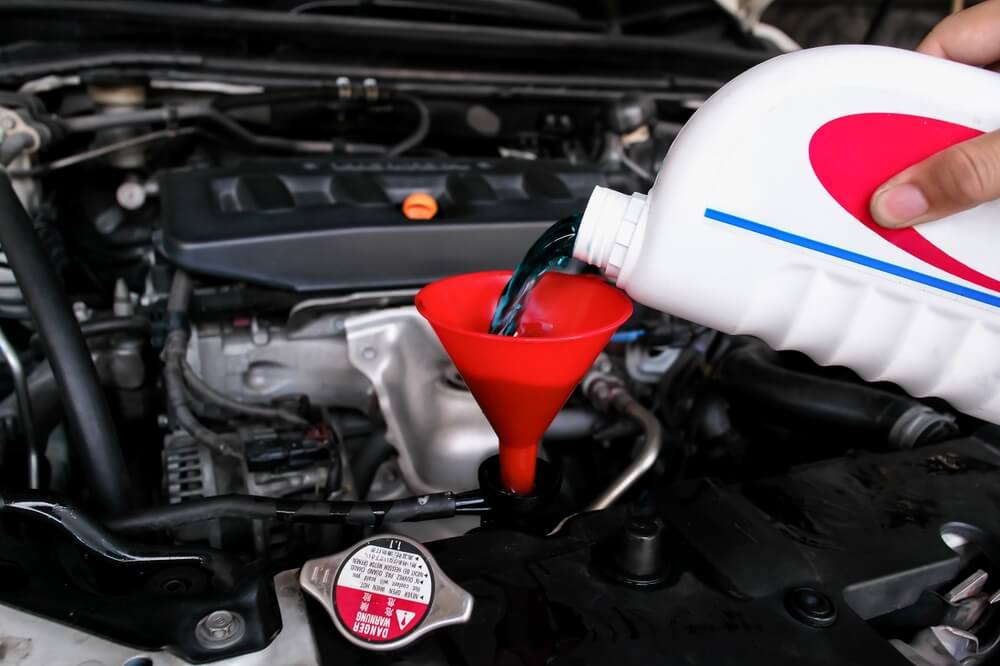 Coolant and Anti-Freeze Service